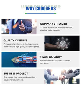 Vorgefertigte Werkstatt Stahlkonstruktion-Hersteller Industriegebäude Metall - Product Image 5