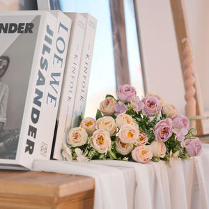 Künstliche Frühlingsblume Kleine Diamantrose Fensterdekoration, Künstliche Blume Heimdekoration - Product Image 6