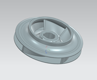 Centre d'usinage CNC 5 axes haute précision personnalisable pour brochage, fraisage et perçage d'impellers de turbine en acier inoxydable
