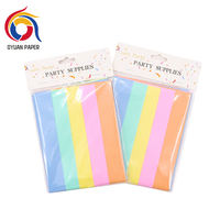 Feuilles de papier de soie de carte de feuille de construction colorées en PE biodégradable sérigraphie emballage cadeau de bouquet de fleurs sur un côté
