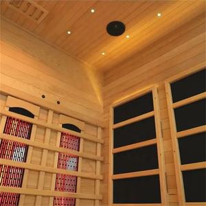 Moderne Acryl Computergestuurde Koolstofverwarmer Infrarood Hemlock Far Wood Zweetkamer Elektrische Droge Stoomsauna Kamer Modern - Product Image 5