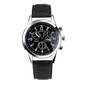<strong>Geneva</strong> <strong>Watches</strong> Men Casual Business Wristwatches Retro Fashion Men's Leather Strap Outdoor Sports Quartz <strong>Watch</strong> 4 Colors Clock - Product Image 6