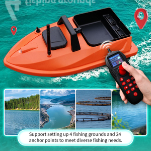 <span class=keywords><strong>Barco</strong></span> Cebador de Carpas con Sonar Inteligente V805GPS, 24 Puntos de Cebado, Sensor de Temperatura del Agua, Luces de Navegación, Ancla Electrónica - Product Image 5