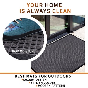 Chất Lượng Cao Nhiệm Vụ Nặng Nề Lối Vào Cửa Thảm Không Thấm Nước Chống-Trượt Thiết Kế Polypropylene Cao Su Đệm Mat Có Thể Giặt Cho Nhà Sử Dụng - Product Image 5