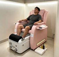 Canapé de beauté pour les pieds, modèle star d'Internet, chaise de bain de pieds électrique réglable, canapé intégré pour la santé et le massage des pieds