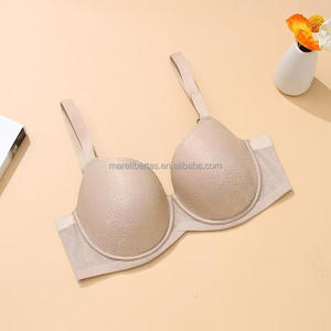 Venta al por mayor y personalización: Sujetador acolchado de alta calidad, fino, de corte alto, para uso diario, copa completa, tallas grandes, copas 34-42 D E F G GG H HH J - Product Image 5