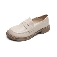 Mocasines Clásicos para Mujer, con Logotipo Personalizado, OEM ODM, Dos Estilos de Suela, Suaves, Deslizables, Plataforma, Casuales, de Vestir, para Oficina, Escuela, Uso Diario