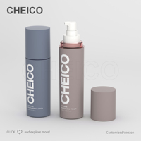 Cosmétiques Bouteilles En Plastique PETG Blanc/Transparent Lotion Bouteilles 100ml Soins De La Peau Eau Lait Bouteille Sérigraphie Surface