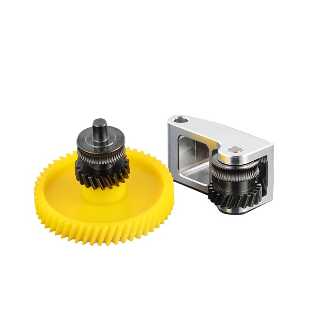 Mellow High Quality CNC Nanocoated DLC BXP Gear Kit for Bambu Lab X1 P1 Series 3D Printer Parts with Carbon Fiber Filament