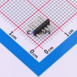 BX-PZ1.27-1-6PZZ Pin Header Through hole Component (THT),P=1.27mm Connector 1x6P 1.27mm Pin Header Through Hole - Product Image 1