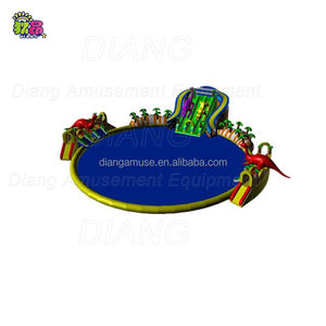 Parc aquatique gonflable commercial intérieur de haute qualité pour <span class=keywords><strong>Aqua</strong></span> Big Slide <span class=keywords><strong>Jungle</strong></span> Blast personnalisable pour un usage domestique - Product Image 5