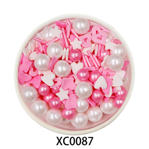 Kaibei Decoraciones <span class=keywords><strong>para</strong></span> pasteles de San Valentín Corazón rojo Caramelo nacarado Sprinkles Perlas de azúcar comestibles Sprinkles <span class=keywords><strong>Decoración</strong></span> de pasteles <span class=keywords><strong>para</strong></span> pastelería - Product Image 3