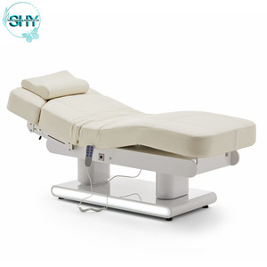 Prix élevé mais bonne qualité Salon de beauté lit de cils Table de lit de massage facial électrique avec 4 moteurs - Product Image 5