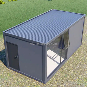 Casa Contêiner de 20 Pés Pré-Fabricada, Residência Contêiner de Verão, Casa Contêiner para Armazenamento - Product Image 6