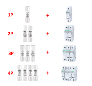 Cầu chì gốm đạt chứng nhận TUV cao cấp 20KA, PV 1000V, sản xuất trực tiếp, loại HRC, đạt chứng nhận CE, bạc nguyên chất, 10A 15A 20A 25A 32A - Product Image 3