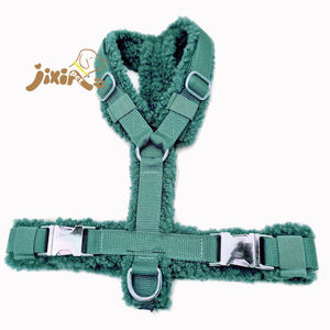 Fábrica Personalizado Personalizado Fácil Caminhada Nenhuma Puxação Pet Dog Sherpa Wool Dog <span class=keywords><strong>Harness</strong></span> - Product Image 6