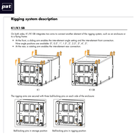 Pat K1 Haut-Parleur Line Array à 3 Voies 4 Canaux 15 Pouces avec Aimant Néodyme, Système Sonore Professionnel en Contreplaqué de Bouleau pour Concerts en Extérieur