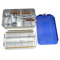 Ensemble d'instruments orthopédiques pour l'extraction de vis cassées, extracteur de vis orthopédique