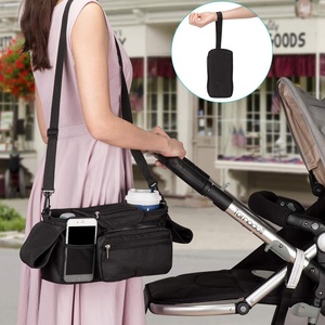 <span class=keywords><strong>Bolsa</strong></span> organizadora de cochecito de poliéster universal extragrande con gran espacio de almacenamiento - Product Image 6