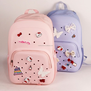 Mochilas Escolares Lindas para Niños, Impermeables y Antirrobo, Mochila de Verano con Cierre de Cremallera, Diseño Moderno con Patrón de Caramelos, EVA - Product Image 4