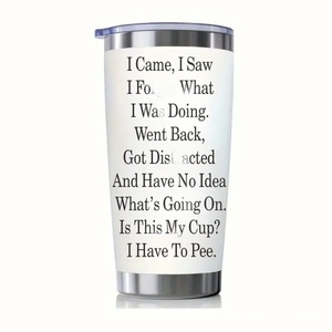 Nuevo Vaso Portátil de 20oz, Acero Inoxidable 304, Doble Capa, Aislamiento al Vacío, Personalizable con UV, Botella de Agua para Auto - Product Image 4