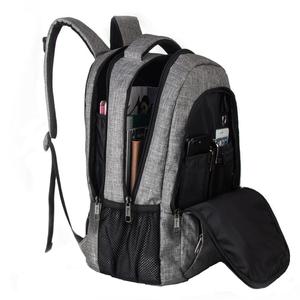 imperméable à l'eau pour ordinateur portable sac à dos grand voyage sac à dos intelligent avec fermeture à glissière lisse - Product Image 5