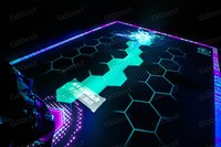 Gooest Speed Run Activer Projecteur interactif Grand plancher Jeux d'intérieur Sport Ar Fitness physique Aire de jeux intérieure École
