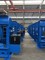 Presse à pneus pleins pour chariots élévateurs, chargeurs, camions, brouettes – Outil d'atelier et de garage pour l'assemblage et le démontage de pneus