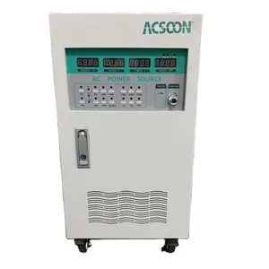 ACSOON AF400M 10kVA 115V Conversor de Freqüência Monofásico 400Hz 50Hz/60Hz a 400Hz Fonte de Alimentação CA