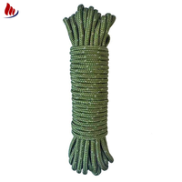 Corde de parachute de survie d'urgence pour l'extérieur, 7 brins, 31m, 4mm, en polypropylène haute résistance, tressée triple structure