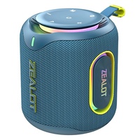 Haut-parleur TWS sans fil étanche ZEALOT M1 30W Power Portable Outdoor avec lumière RVB prend également en charge le double appariement