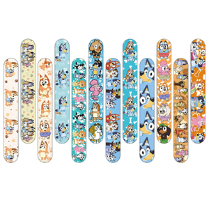 Braccialetti a scatto in PVC ecologici a tema, divertenti giocattoli per bambini, ideali per feste di compleanno, premi di carnevale e regali di Natale - Product Image 5