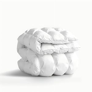 <span class=keywords><strong>Couette</strong></span> blanche chaude et confortable 6 kg 140*200 cm <span class=keywords><strong>Couette</strong></span> hybride lestée matelassée de luxe avec 6k - Product Image 2
