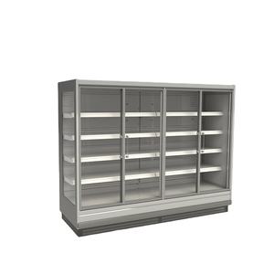 Ultra şeffaf cam kapi hava-soğutma soğutucu vitrin dik buzdolabı bira içecek içecek içecek soğutma ekipmanları - Product Image 6