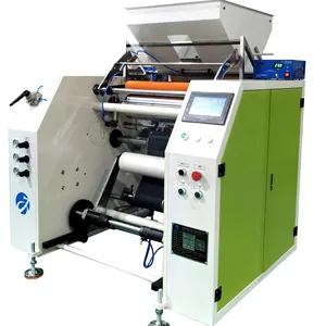 Newly upgraded wrapping film rewinder PVC cling film PE stretch film automatic rewinding machine