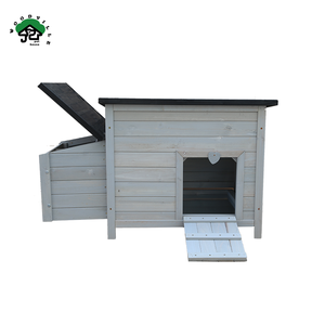Büyük açık su geçirmez ahşap tavuk kümesi köy basit tarzı hayvan Metal ev nefes küçük hayvanlar paketlenmiş kutu - Product Image 4