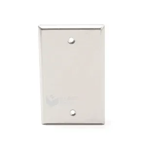 1 Gang Stainless Steel Kosong Wallplate untuk Outlet Pelat Penutup, Wadah Cover Dinding Outlet Cover