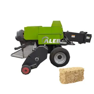 square baler for wheat and corn straw post-processing
