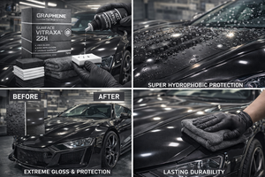 GRAPHONEX Graphene Ceramic Coating L-22 70ml High Gloss <b>UV</b> Protection Hydrophobic 12H Hardness 60um Thick 10-Year Car - Product Image 6