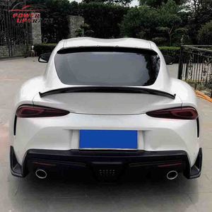 สำหรับ Toyota Supra A90 A91 Mk5 <span class=keywords><strong>Ag</strong></span> สไตล์คาร์บอนไฟเบอร์ Body Kit ด้านหน้า Lip ด้านข้างกระโปรงด้านหลัง Turnk สปอยเลอร์ปีกหางด้านหลัง Diffuser - Product Image 5