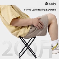 Petit tabouret et chaise pliants d'extérieur, portables, pour la pêche, le camping, le train, le ma zha, fabriqués en Chine