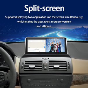Reproductor de <span class=keywords><strong>DVD</strong></span> para Auto con Pantalla Táctil de 10.25 Pulgadas, Android 14, 8 Núcleos, 128GB, 2DIN, CarPlay, DSP y GPS para BMW X3 E83 2003-2011 - Product Image 4