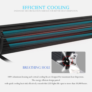 Bán buôn thanh ánh sáng LED 22 "32" 42 "52" inch barra LED, Led lái xe ánh sáng 3 rows cong xe tải xe 4x4 LED thanh ánh sáng - Product Image 5