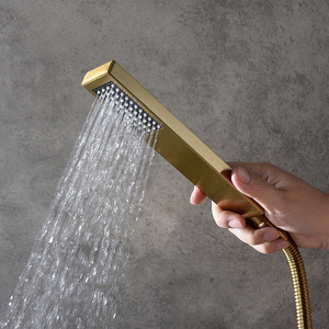 Juego de Ducha Dorado de 3 Vías para Baño Dima, Fabricante de Grifos, Cabezal de Ducha de Lluvia, Válvula Digital, Ducha de Mano + Grifo para Bañera - Product Image 4