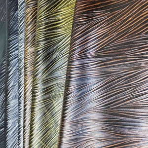 1 मिमी चमकदार धातु सोने की स्टैम्पिंग स्ट्रिप महिला हैंडबैग पर्स के लिए psic चमड़े के कपड़े को एम्बेड किया गया - Product Image 2