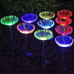 Luz <span class=keywords><strong>de</strong></span> suelo <span class=keywords><strong>de</strong></span> fibra óptica Solar <span class=keywords><strong>de</strong></span> medusas pequeñas a prueba <span class=keywords><strong>de</strong></span> agua IP65, luz <span class=keywords><strong>de</strong></span> jardín <span class=keywords><strong>de</strong></span> paisaje exterior para caminos <span class=keywords><strong>de</strong></span> calle para Navidad - Product Image 5