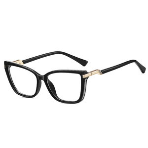 <span class=keywords><strong>Occhiali</strong></span> <span class=keywords><strong>da</strong></span> <span class=keywords><strong>Vista</strong></span> Originali MS 81623 di Alta Qualità per <span class=keywords><strong>Donna</strong></span>, Montatura Cat Eye alla Moda <span class=keywords><strong>con</strong></span> Logo Personalizzato e Protezione Anti-Luce Blu - Product Image 4