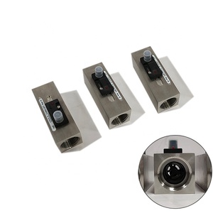 Compteur de débit en acier inoxydable de haute qualité avec contrôle de niveau, instrument de mesure IP65, connexion M12 pour compresseur d'air - Product Image 5