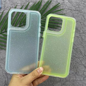 Custodia per telefono cellulare con Glitter brillante, custodia rigida per PC antiurto, per Realme Note 50 C67, 4G, C55, <span class=keywords><strong>C53</strong></span> - Product Image 4