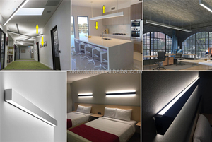 Tùy chỉnh Opal/microprism khuếch tán/phản xạ/lăng trụ + phản xạ tuyến tính LED ánh sáng mặt dây chuyền với 1.8m chiều dài 3570 loạt - Product Image 5